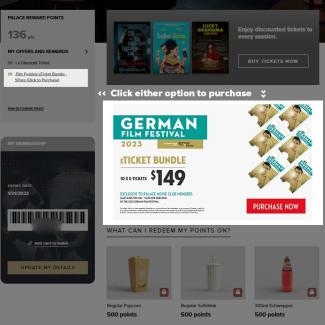 Review eTickets remaining